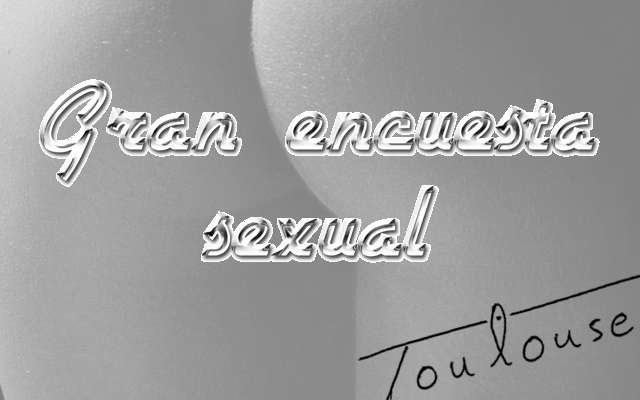 gran encuesta sexual, las experiencias de Toulouse, educación sexual, sexualidad
